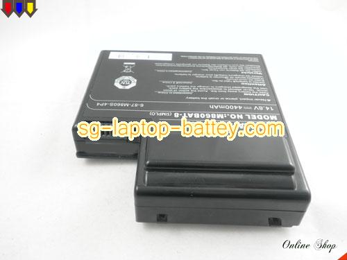  image 4 of Genuine CLEVO M860TU Battery For laptop 4400mAh, 65.12Wh , 14.8V, Black , Li-ion