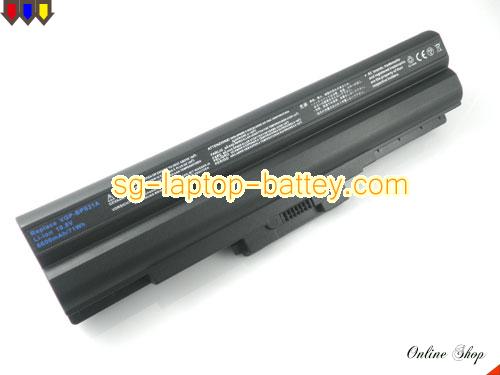  image 1 of SONY VAIO VGN-AW92CYS Replacement Battery 6600mAh 10.8V Black Li-ion