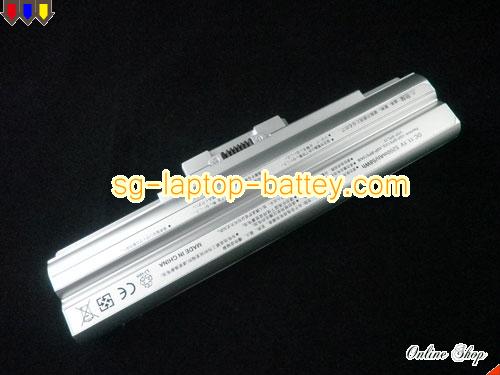  image 3 of SONY VAIO VPCS136FG/B Replacement Battery 5200mAh 11.1V Silver Li-ion
