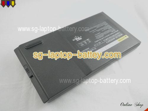  image 2 of CLEVO MobiNote M450C Series Replacement Battery 4400mAh 11.1V Black Li-ion