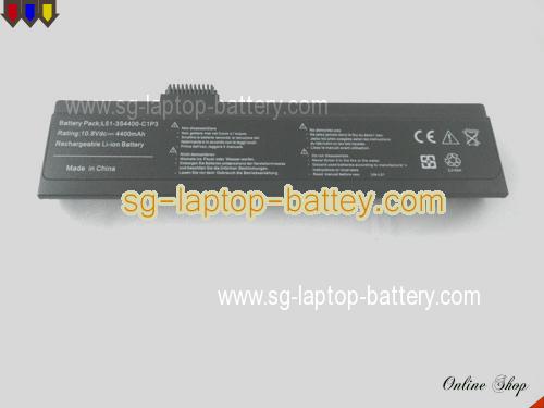  image 5 of UNIWILL L55II9 Replacement Battery 4400mAh 11.1V Black Li-ion