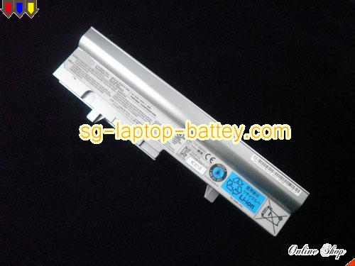  image 3 of Genuine TOSHIBA Mini NB305-N310 Battery For laptop 48Wh, 10.8V, Sliver , Li-ion