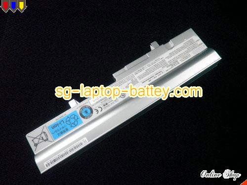  image 2 of Genuine TOSHIBA Mini NB305-02M Battery For laptop 48Wh, 10.8V, Sliver , Li-ion