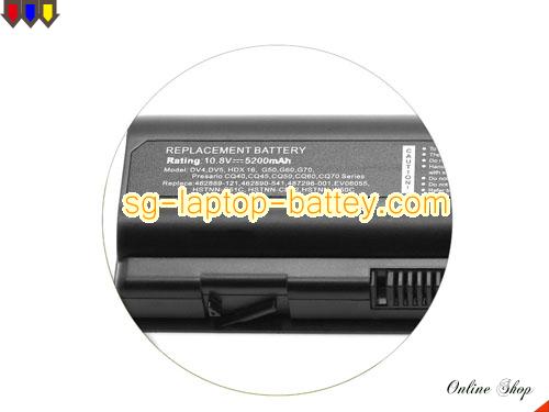  image 2 of HP Pavilion DV4-1000EA Replacement Battery 4400mAh 10.8V Black Li-ion