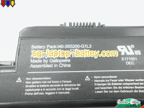  image 5 of ADVENT Roma 1000 Replacement Battery 5200mAh 10.95V Black Li-ion