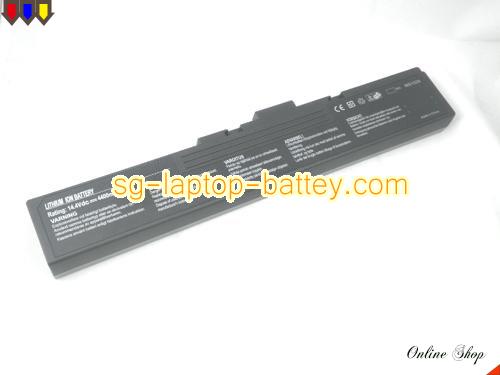  image 2 of MSI AVERATEC 6240 Replacement Battery 4400mAh 14.4V 1 side Sliver and 1 side black Li-ion