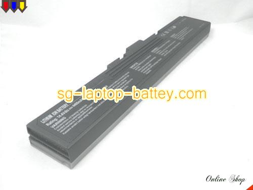  image 5 of MSI AVERATEC 6240 Replacement Battery 4400mAh 14.4V 1 side Sliver and 1 side black Li-ion
