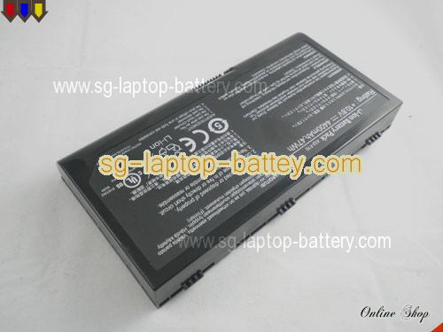  image 2 of ASUS G71G-X1 Replacement Battery 4400mAh 10.8V Black Li-ion