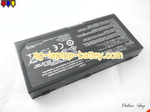  image 2 of ASUS N90Sc Replacement Battery 5200mAh 14.8V Black Li-ion