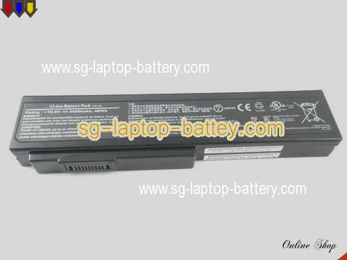  image 5 of ASUS N53S Replacement Battery 4400mAh 10.8V Black Li-ion