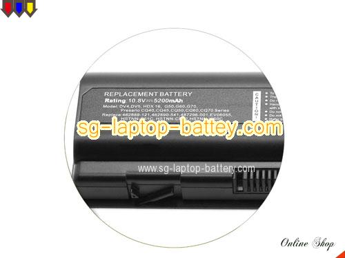  image 2 of HP G50-102NR Replacement Battery 4400mAh 10.8V Black Li-ion