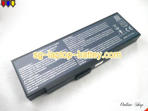  image 5 of FUJITSU-SIEMENS Amilo K7600 Series Replacement Battery 6600mAh 11.1V Black Li-ion