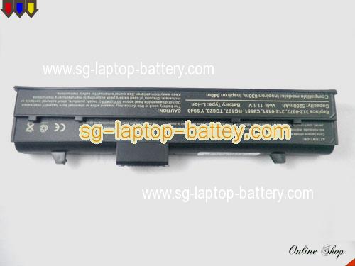  image 5 of DELL XPS M140 Replacement Battery 5200mAh 11.1V Black Li-ion