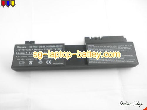  image 5 of HP Pavilion tx1200 Series Replacement Battery 5200mAh 7.2V Black Li-ion