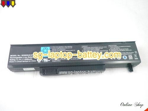  image 5 of GATEWAY T-1628H Replacement Battery 5200mAh 11.1V Black Li-ion