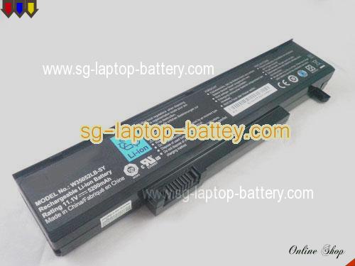  image 1 of GATEWAY T-6829 Replacement Battery 5200mAh 11.1V Black Li-ion