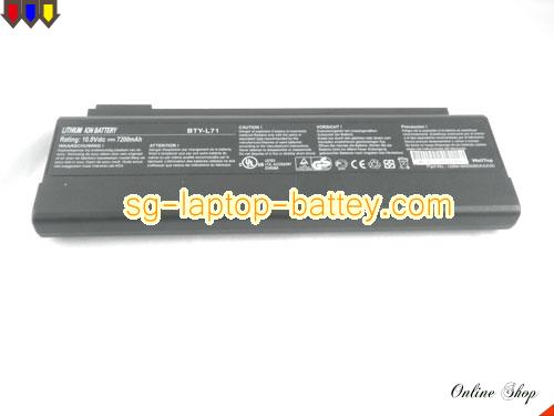  image 5 of Genuine MSI Megabook L725 Battery For laptop 7200mAh, 10.8V, Black , Li-ion