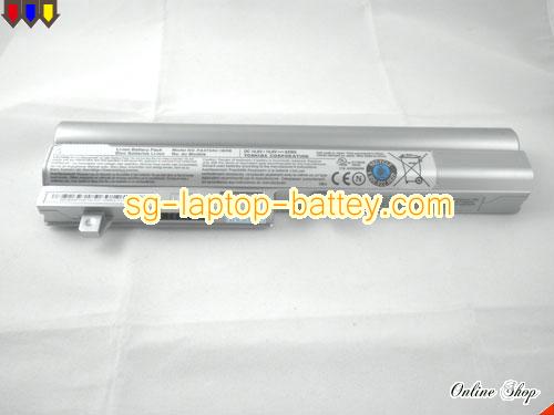  image 5 of TOSHIBA Satellite NB200 Replacement Battery 5800mAh, 63Wh  10.8V Silver Li-ion