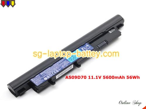  image 1 of Genuine ACER AS5810TZ-4761 Battery For laptop 5600mAh, 11.1V, Black , Li-ion
