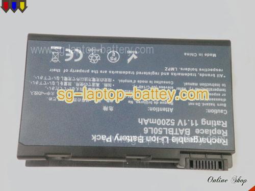  image 5 of ACER Aspire 3100 Series Replacement Battery 5200mAh 11.1V Black Li-ion