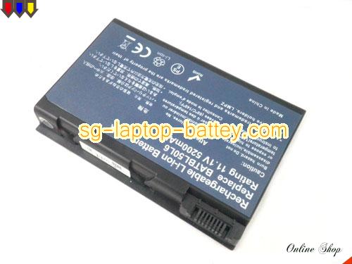  image 2 of ACER Aspire 5515-5187 Replacement Battery 5200mAh 11.1V Black Li-ion