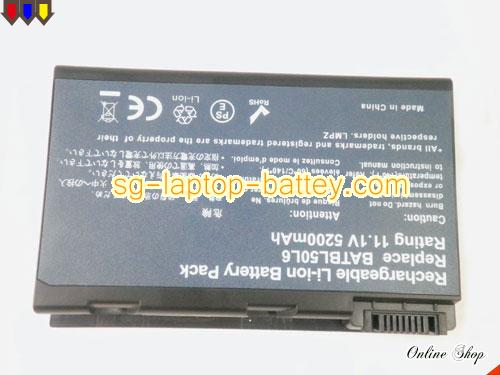  image 5 of ACER Aspire 5515-5187 Replacement Battery 5200mAh 11.1V Black Li-ion