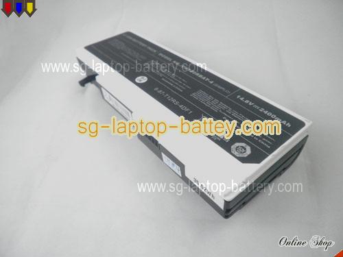  image 2 of Genuine CLEVO TN120R Notebook computer Battery For laptop 2400mAh, 14.8V, Black and White , Li-ion