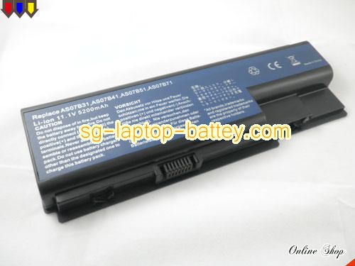  image 2 of GATEWAY MD7811u Replacement Battery 5200mAh 11.1V Black Li-ion