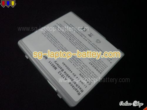  image 3 of APPLE PowerBook G4 15 inch M7952LL/A Replacement Battery 4400mAh 14.8V Gray Li-ion