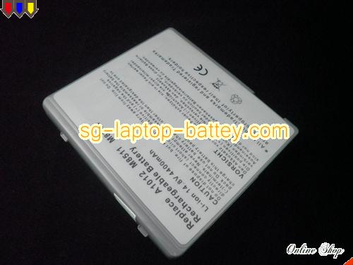  image 3 of APPLE PowerBook G4 15 inch M8592LL/A Replacement Battery 4400mAh 14.8V Gray Li-ion