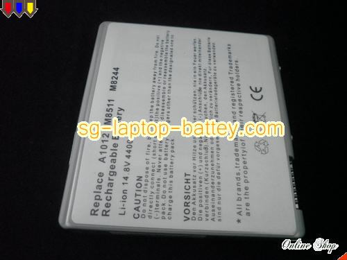  image 5 of APPLE PowerBook G4 15 inch M8592LL/A Replacement Battery 4400mAh 14.8V Gray Li-ion