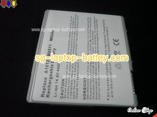  image 5 of APPLE PowerBook G4 15 inch M8592S/A Replacement Battery 4400mAh 14.8V Gray Li-ion