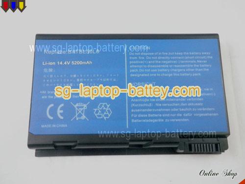  image 5 of ACER Aspire 5102 Replacement Battery 5200mAh 14.8V Black Li-ion