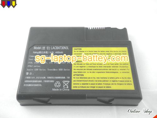  image 5 of FUJITSU-SIEMENS Fujitsu-Siemens Amilo A Series Replacement Battery 4400mAh 14.8V Black Li-ion