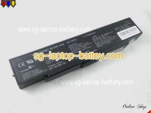  image 1 of SONY VAIO VGN-AR80S Replacement Battery 4400mAh 11.1V Black Li-ion