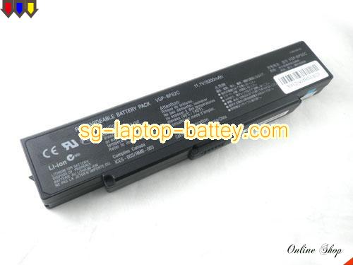  image 1 of SONY VAIO VGN-C11C/P Replacement Battery 4400mAh 11.1V Black Li-ion