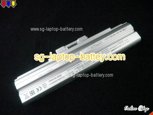  image 3 of SONY VAIO VGN-AW41XH/Q Replacement Battery 5200mAh 11.1V Silver Li-ion