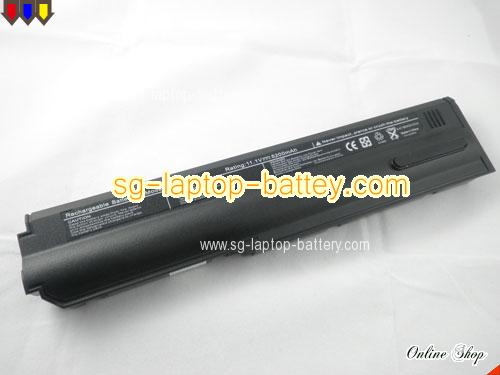  image 1 of CLEVO M55N Replacement Battery 4400mAh 11.1V Black Li-ion