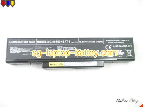  image 5 of Genuine MSI EX460X Battery For laptop 4400mAh, 47.52Wh , 10.8V, Black , Li-ion