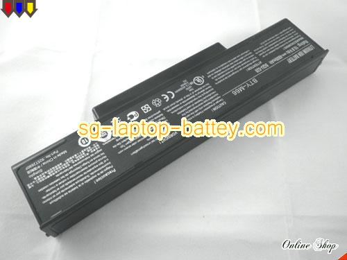  image 2 of MSI MS1633 Replacement Battery 4400mAh 11.1V Black Li-ion