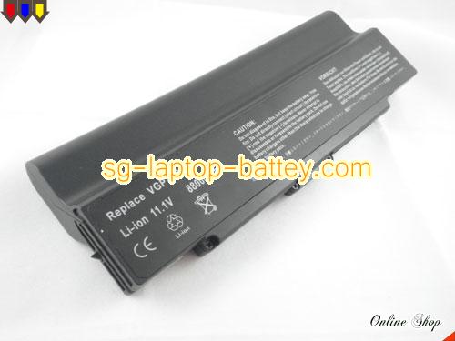  image 1 of SONY VAIO VGN-C1S/P Replacement Battery 8800mAh 11.1V Black Li-ion