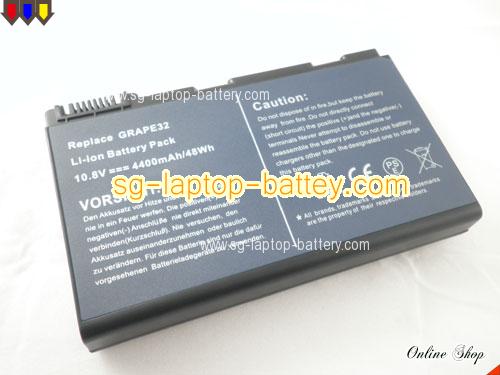  image 1 of ACER Travelmate 5520-501G12Mi Replacement Battery 5200mAh 11.1V Black Li-ion