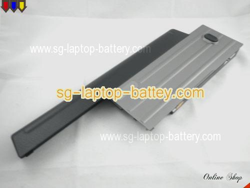  image 3 of DELL Latitude D630N Replacement Battery 6600mAh 11.1V Black+Grey Li-ion