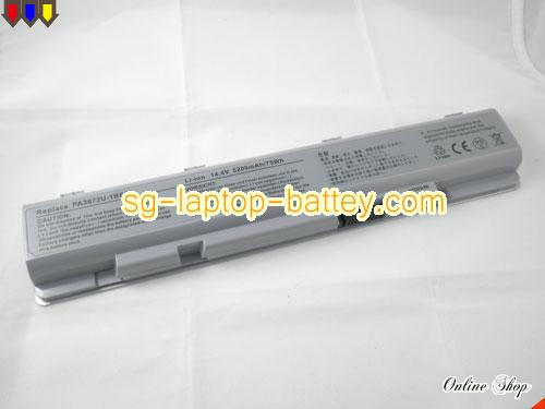  image 5 of TOSHIBA Satellite E105 Series Replacement Battery 75Wh 14.4V Silver Li-ion