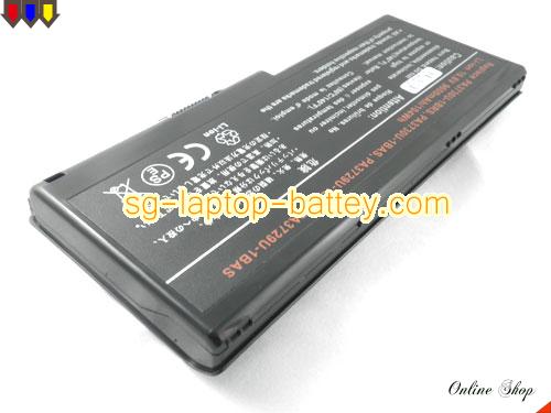  image 3 of TOSHIBA Qosmio X500-149 Replacement Battery 8800mAh 10.8V Black Li-ion