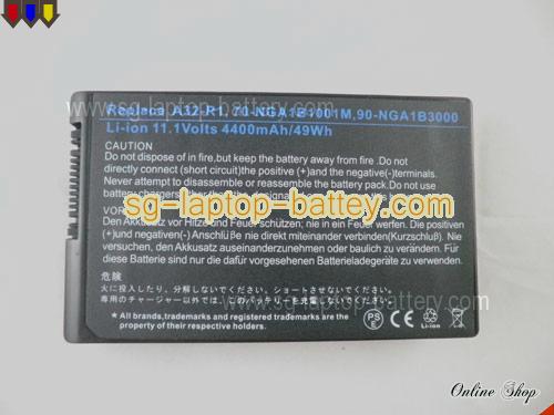  image 4 of ASUS R1F Replacement Battery 4400mAh 11.1V Black Li-ion