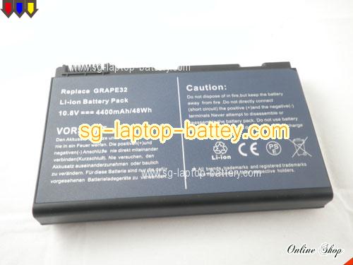  image 5 of ACER TravelMate 5720-301G12Mi Replacement Battery 5200mAh 11.1V Black Li-ion