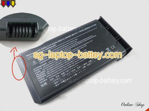  image 1 of DELL Inspiron 2200 Replacement Battery 4400mAh 14.8V Black Li-ion