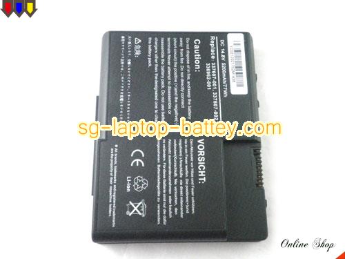  image 3 of HP Presario X1046AP Replacement Battery 4800mAh 14.8V Black Li-ion