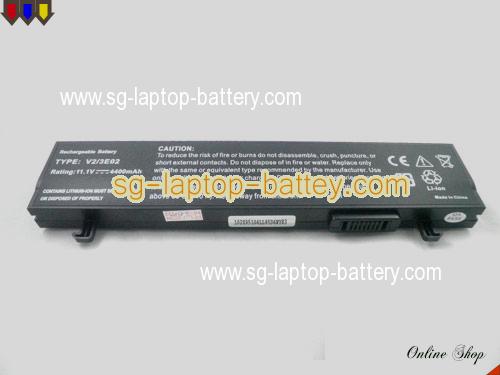  image 5 of POSH_BOOK Posh-Book P102 Replacement Battery 4400mAh 11.1V Black Li-ion